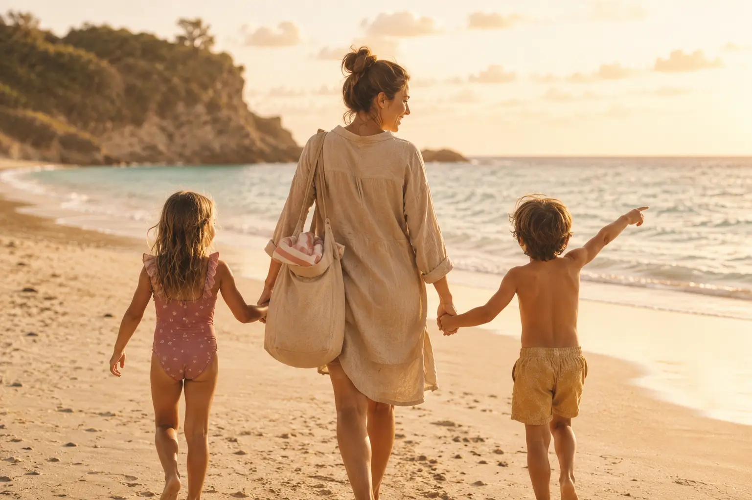 Familienurlaub günstig planen – Urlaub finanzieren ohne Kredit mit Kindern am Strand