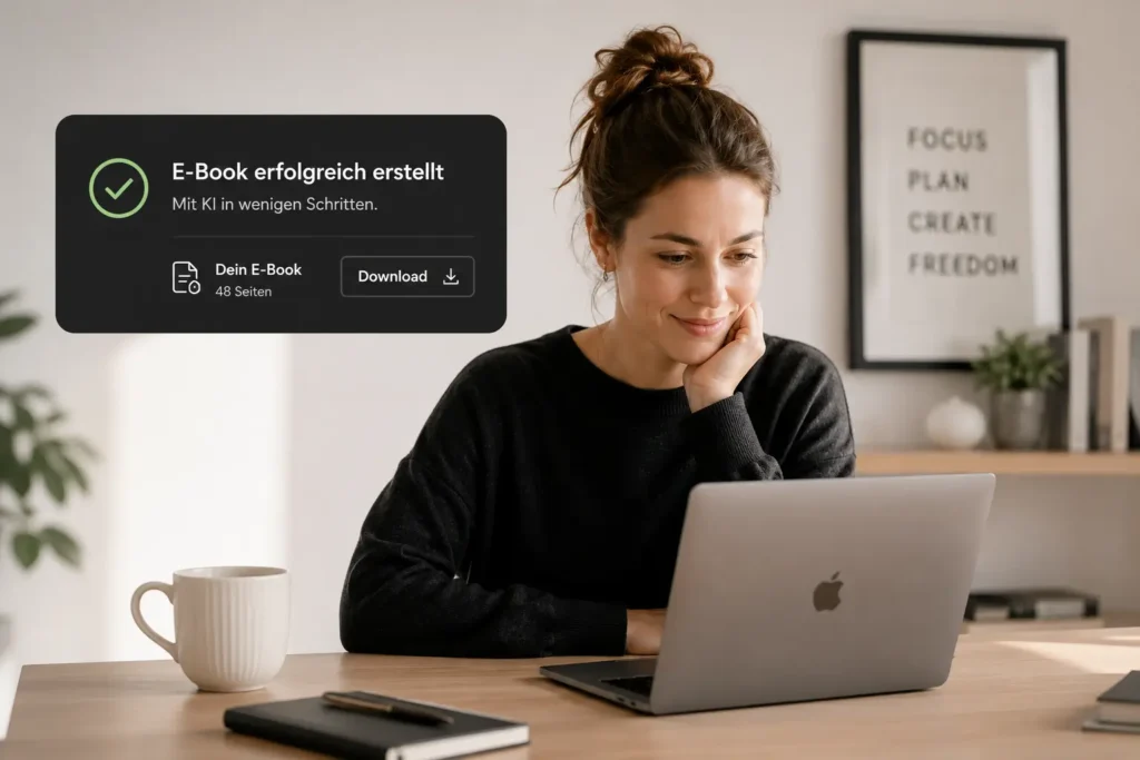 E-Book mit KI erstellen: Der schnellste Weg zum ersten eigenen E-Book